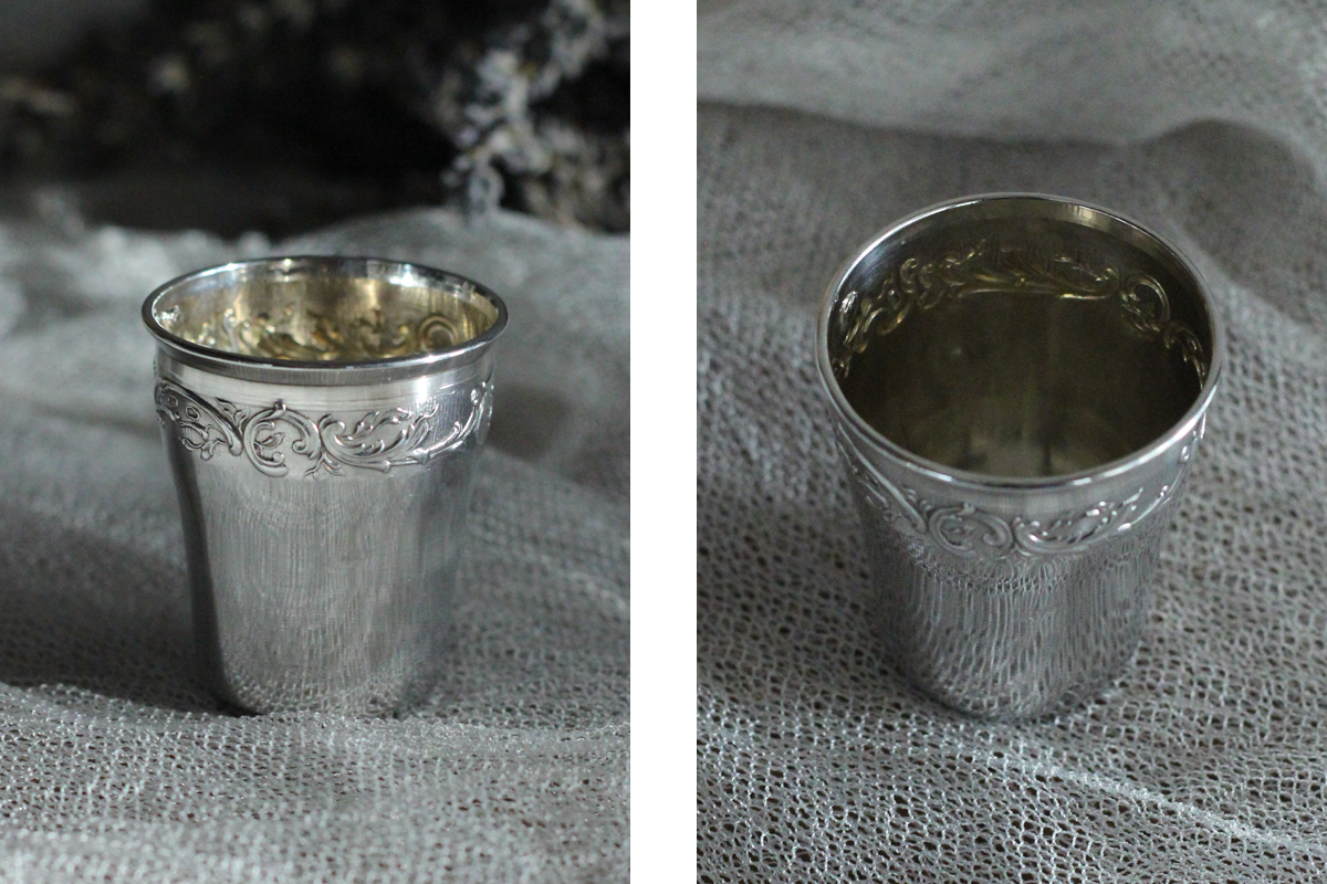 B17-3-1 フランス アンティーク リキュールカップ ミネルヴァ フレンチ